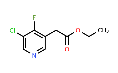 CAS 1393577-00-8 | Ethyl (5-chloro-4-fluoropyridin-3-YL)acetate