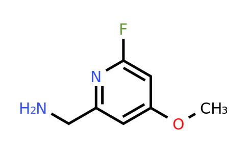 CAS 1393577-14-4 | (6-Fluoro-4-methoxypyridin-2-YL)methylamine