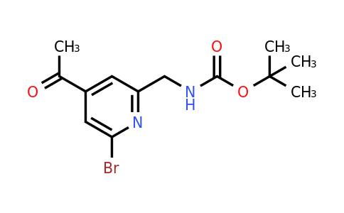 CAS 1393577-19-9 | Tert-butyl (4-acetyl-6-bromopyridin-2-YL)methylcarbamate