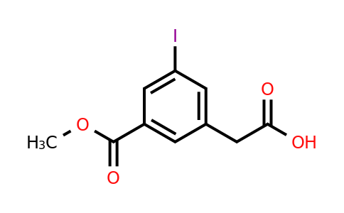 CAS 1393577-20-2 | [3-Iodo-5-(methoxycarbonyl)phenyl]acetic acid