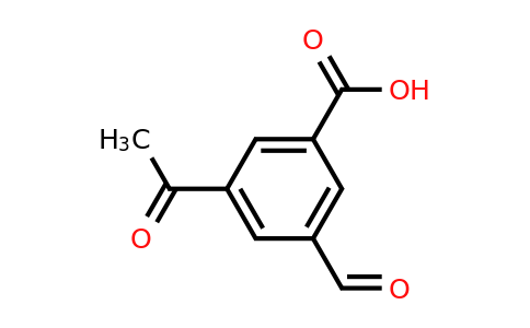 CAS 1393581-91-3 | 3-Acetyl-5-formylbenzoic acid
