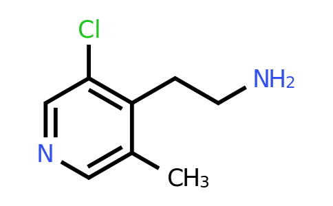 CAS 1393581-92-4 | 2-(3-Chloro-5-methylpyridin-4-YL)ethanamine