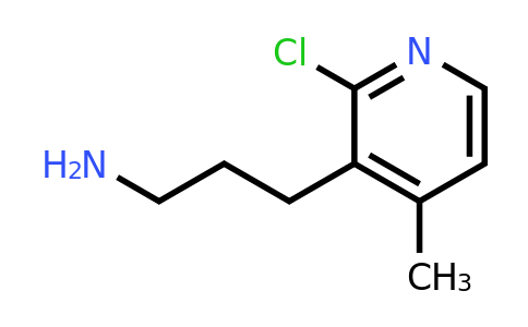 CAS 1393582-01-8 | 3-(2-Chloro-4-methylpyridin-3-YL)propan-1-amine
