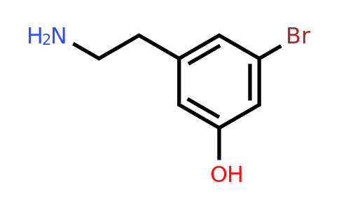 CAS 1393582-11-0 | 3-(2-Aminoethyl)-5-bromophenol