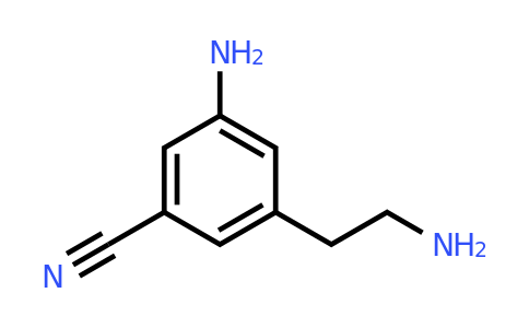 CAS 1393582-17-6 | 3-Amino-5-(2-aminoethyl)benzonitrile