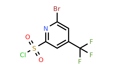CAS 1393582-18-7 | 6-Bromo-4-(trifluoromethyl)pyridine-2-sulfonyl chloride