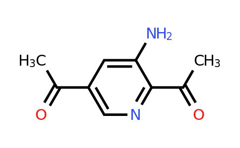 CAS 1393582-23-4 | 1-(5-Acetyl-3-aminopyridin-2-YL)ethanone