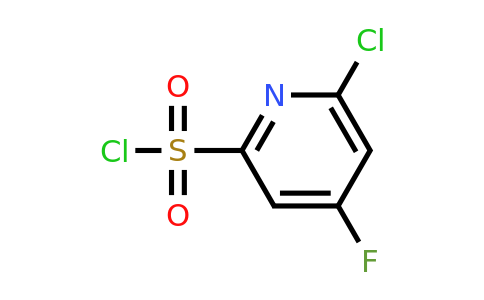 CAS 1393582-24-5 | 6-Chloro-4-fluoropyridine-2-sulfonyl chloride