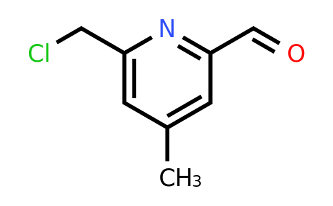 CAS 1393582-40-5 | 6-(Chloromethyl)-4-methylpyridine-2-carbaldehyde