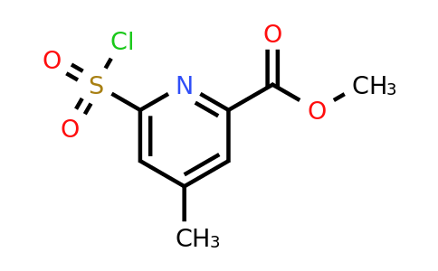 CAS 1393582-42-7 | Methyl 6-(chlorosulfonyl)-4-methylpyridine-2-carboxylate