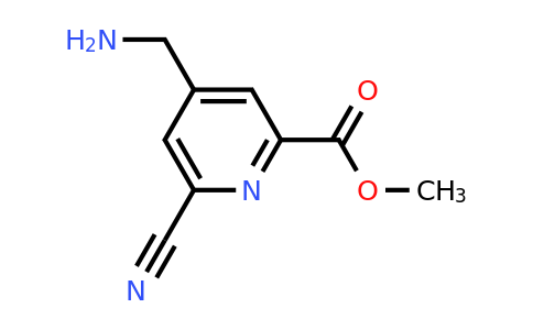 CAS 1393582-43-8 | Methyl 4-(aminomethyl)-6-cyanopyridine-2-carboxylate