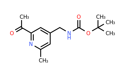 CAS 1393582-47-2 | Tert-butyl (2-acetyl-6-methylpyridin-4-YL)methylcarbamate