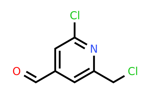 CAS 1393582-49-4 | 2-Chloro-6-(chloromethyl)isonicotinaldehyde
