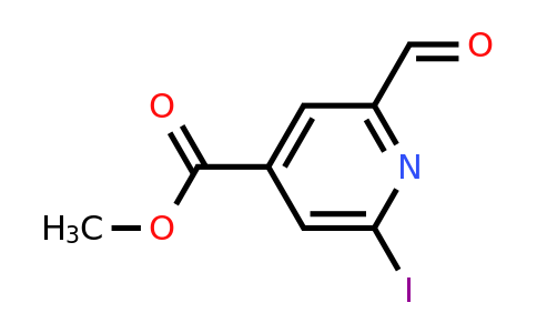 CAS 1393582-59-6 | Methyl 2-formyl-6-iodoisonicotinate