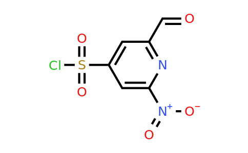 CAS 1393582-60-9 | 2-Formyl-6-nitropyridine-4-sulfonyl chloride