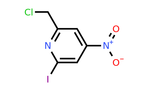 CAS 1393582-63-2 | 2-(Chloromethyl)-6-iodo-4-nitropyridine