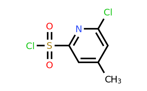 CAS 1393582-67-6 | 6-Chloro-4-methylpyridine-2-sulfonyl chloride