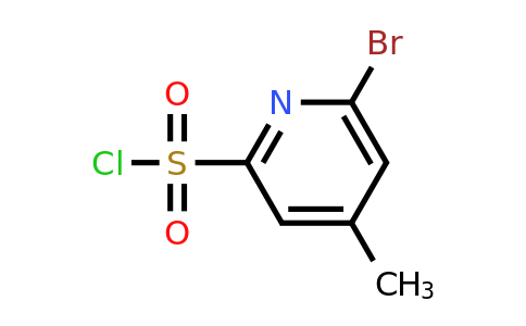 CAS 1393582-71-2 | 6-Bromo-4-methylpyridine-2-sulfonyl chloride