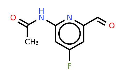 CAS 1393582-78-9 | N-(4-fluoro-6-formylpyridin-2-YL)acetamide