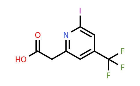 [6-Iodo-4-(trifluoromethyl)pyridin-2-YL]acetic acid