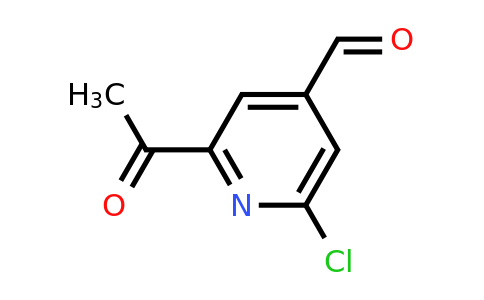 CAS 1393582-92-7 | 2-Acetyl-6-chloroisonicotinaldehyde