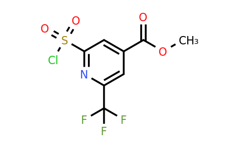 CAS 1393582-99-4 | Methyl 2-(chlorosulfonyl)-6-(trifluoromethyl)isonicotinate
