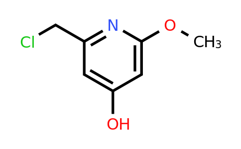 CAS 1393583-00-0 | 2-(Chloromethyl)-6-methoxypyridin-4-ol