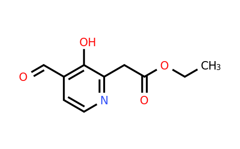 CAS 1393583-05-5 | Ethyl (4-formyl-3-hydroxypyridin-2-YL)acetate