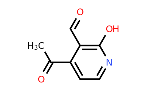 CAS 1393583-09-9 | 4-Acetyl-2-hydroxynicotinaldehyde