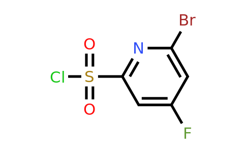 CAS 1393583-11-3 | 6-Bromo-4-fluoropyridine-2-sulfonyl chloride