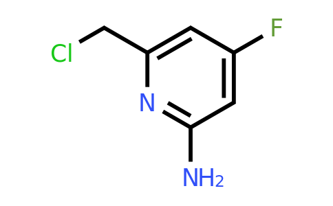 CAS 1393583-19-1 | 6-(Chloromethyl)-4-fluoropyridin-2-amine