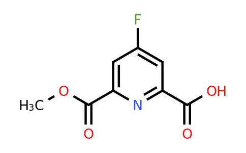 CAS 1393583-30-6 | 4-Fluoro-6-(methoxycarbonyl)pyridine-2-carboxylic acid