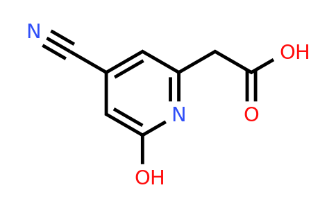 CAS 1393583-33-9 | (4-Cyano-6-hydroxypyridin-2-YL)acetic acid