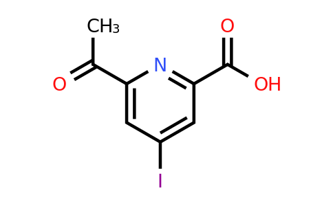 CAS 1393583-37-3 | 6-Acetyl-4-iodopyridine-2-carboxylic acid