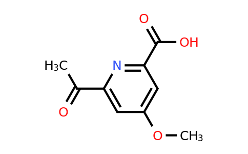 CAS 1393583-42-0 | 6-Acetyl-4-methoxypyridine-2-carboxylic acid