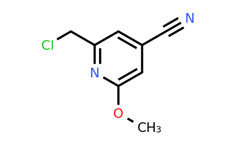 CAS 1393583-45-3 | 2-(Chloromethyl)-6-methoxyisonicotinonitrile