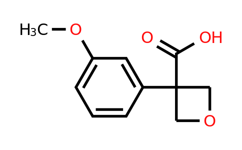 CAS 1393583-52-2 | 3-(3-Methoxyphenyl)oxetane-3-carboxylic acid