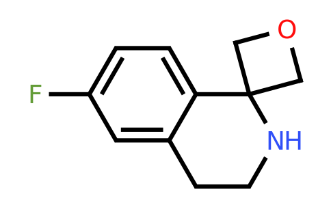 CAS 1393583-61-3 | 6-Fluoro-3,4-dihydro-2H-spiro[isoquinoline-1,3'-oxetane]