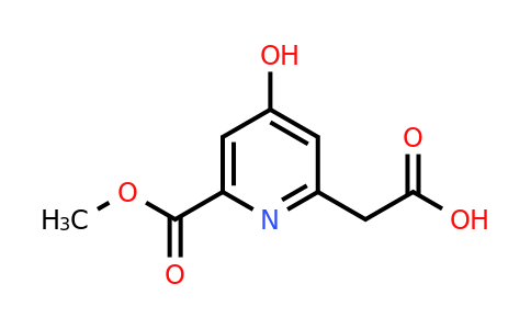 CAS 1393583-65-7 | [4-Hydroxy-6-(methoxycarbonyl)pyridin-2-YL]acetic acid