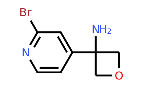 CAS 1393583-68-0 | 3-(2-Bromopyridin-4-YL)oxetan-3-amine
