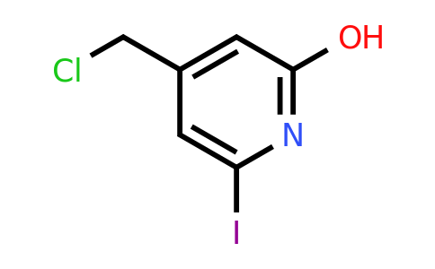 CAS 1393583-70-4 | 4-(Chloromethyl)-6-iodopyridin-2-ol