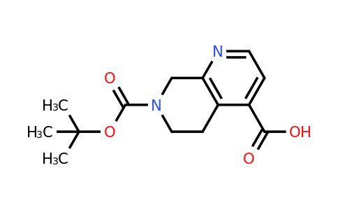 CAS 1393583-75-9 | 7-(Tert-butoxycarbonyl)-5,6,7,8-tetrahydro-1,7-naphthyridine-4-carboxylic acid