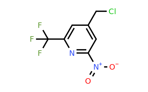 CAS 1393583-77-1 | 4-(Chloromethyl)-2-nitro-6-(trifluoromethyl)pyridine