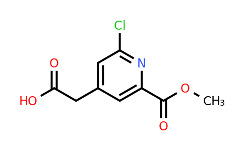CAS 1393583-98-6 | [2-Chloro-6-(methoxycarbonyl)pyridin-4-YL]acetic acid