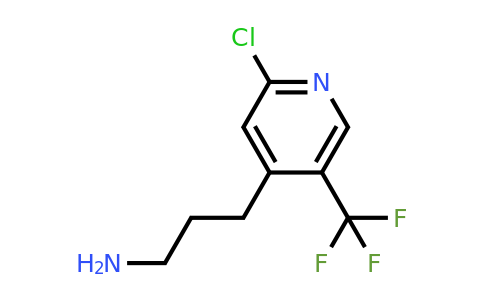 CAS 1393584-01-4 | 3-[2-Chloro-5-(trifluoromethyl)pyridin-4-YL]propan-1-amine