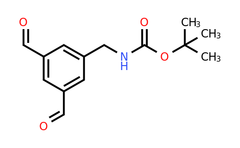 CAS 1393584-03-6 | Tert-butyl 3,5-diformylbenzylcarbamate