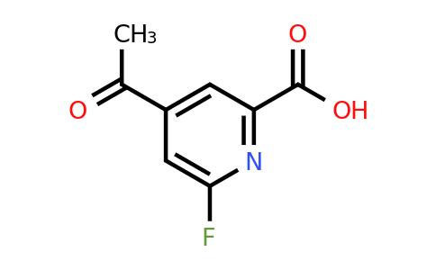 CAS 1393584-04-7 | 4-Acetyl-6-fluoropyridine-2-carboxylic acid