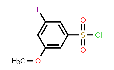 CAS 1393584-09-2 | 3-Iodo-5-methoxybenzenesulfonyl chloride