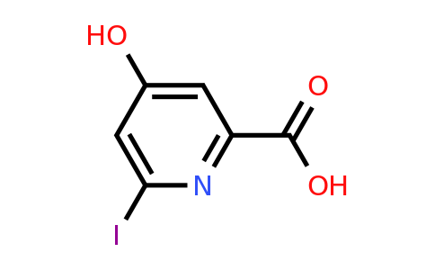 CAS 1393584-15-0 | 4-Hydroxy-6-iodopyridine-2-carboxylic acid