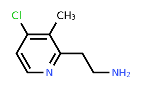 CAS 1393584-16-1 | 2-(4-Chloro-3-methylpyridin-2-YL)ethanamine